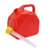 5L Portable Water Container with Built in Tube HDPE Plastics Camping Water Storage Jug for Camping Car Hiking Emergency