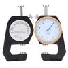 Thickness Gauge Black Portable Accurate Measuring Jewelry Leather Board Equipment 0?10mmFlat Head