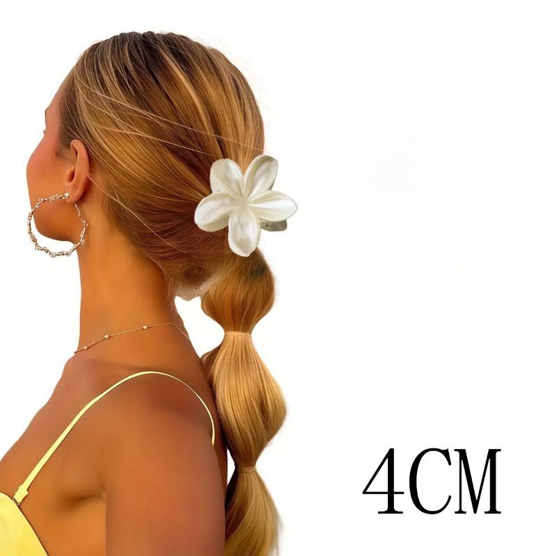 

Ретро заколки-цветы, заколки-акулы высокого класса, заколки для полусобранных волос, заколки для волос Frellia, заколки для хвостика Pearl white -4cm