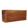 Kitchen Utensil Holder Wooden Countertop Cutlery Storage Organizer Silverware Holder with 4 Compartments for Spoon Fork