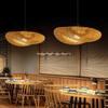 Zen Style Bamboo Rattan Pendant Light for Tea Rooms and Restaurants