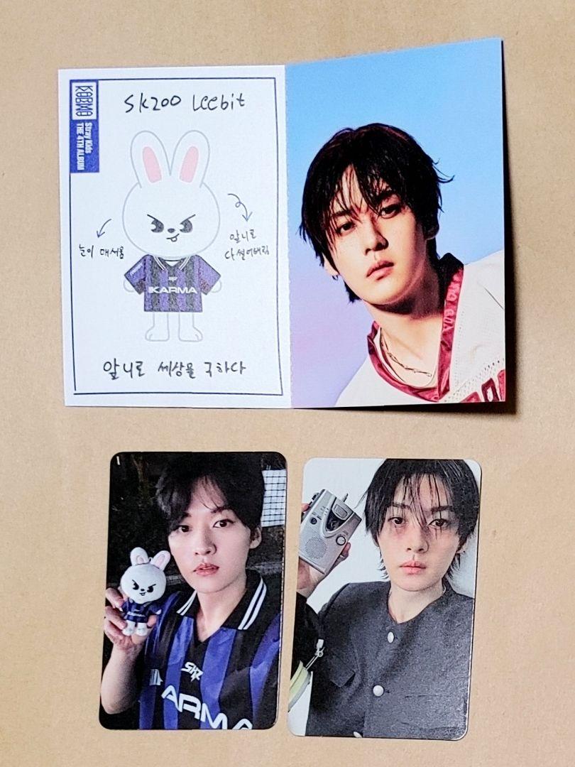 

[USED] Stray Kids Karma Reno Trading Card Profile Card