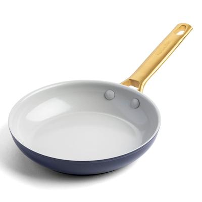 GREENPAN Padova Ceramic Coating with Minerals That Does Not Contain Any Harmful Substances Frying Pan 26 Cm Dark Blue Compatible with IH Gas High