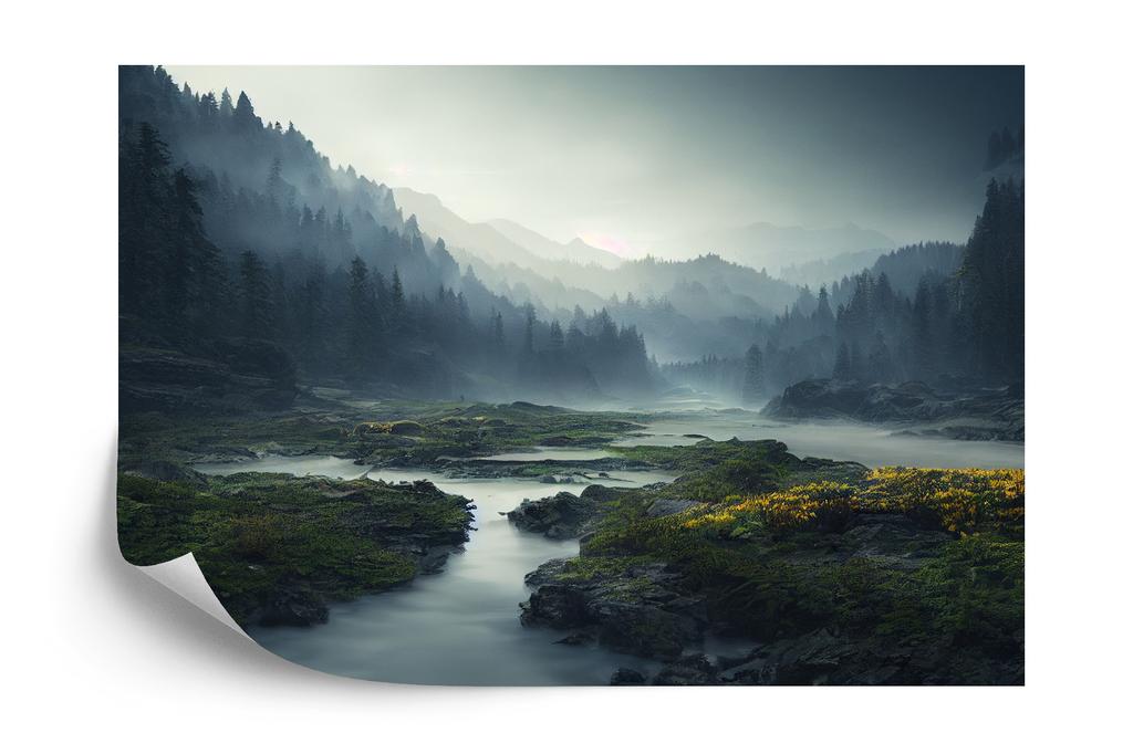 Photomural Breathtaking Landscape 4K Background Non-Woven 368x280