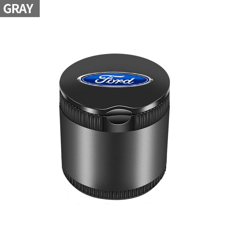Car Styling LED Ashtray Cigarette Smoke Ash Cylinder Bin Holder With Lid For Ford Mondeo MK1 MK2 MK3 MK4 MK5