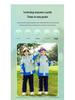 Kinder Frühjahrs- und Herbst-Windbreaker 3-teiliges Uniform-Set für Grundschule, Sport und Winterkindergarten.