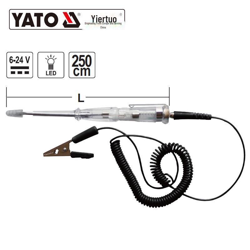 

YATO 6V/12V Car Induction Tester - Auto Repair & Maintenance Tool
