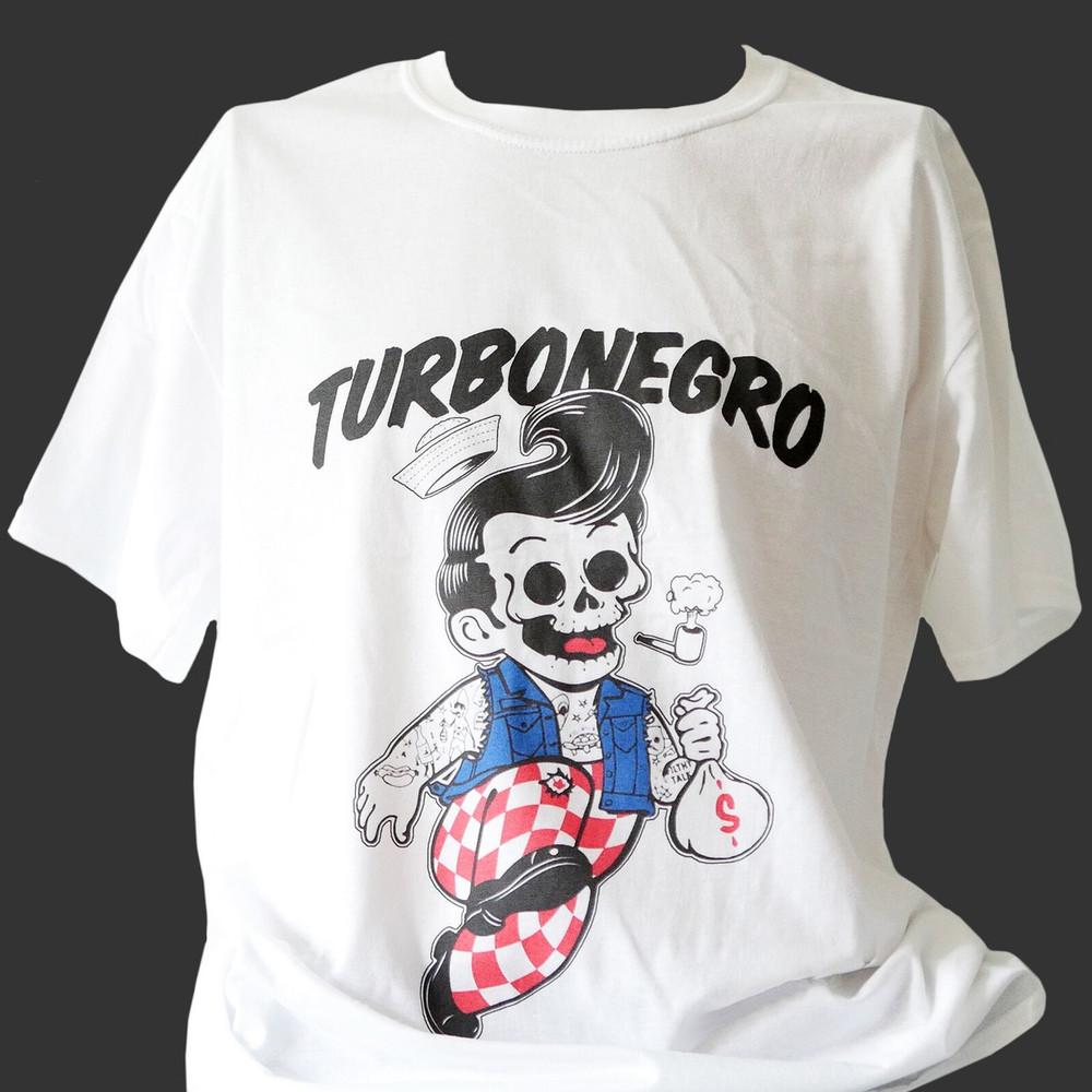 New Rare Turbonegro Punk Rock White Cotton S-5XL Unisex Shirt LL328 Unisex T-Shirt XXXL