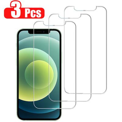 3ks/šarže Tvrzené sklo pro iPhone 14 Pro Max 13 Pro 11 12 Mini Pro Max Ochranná fólie na displej pro iPhoneXR XS MAX Ochranné sklo