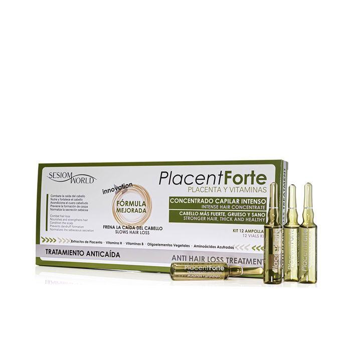 PLACENT FORTE Ampoules Anti-hair Loss Treatment 12 U