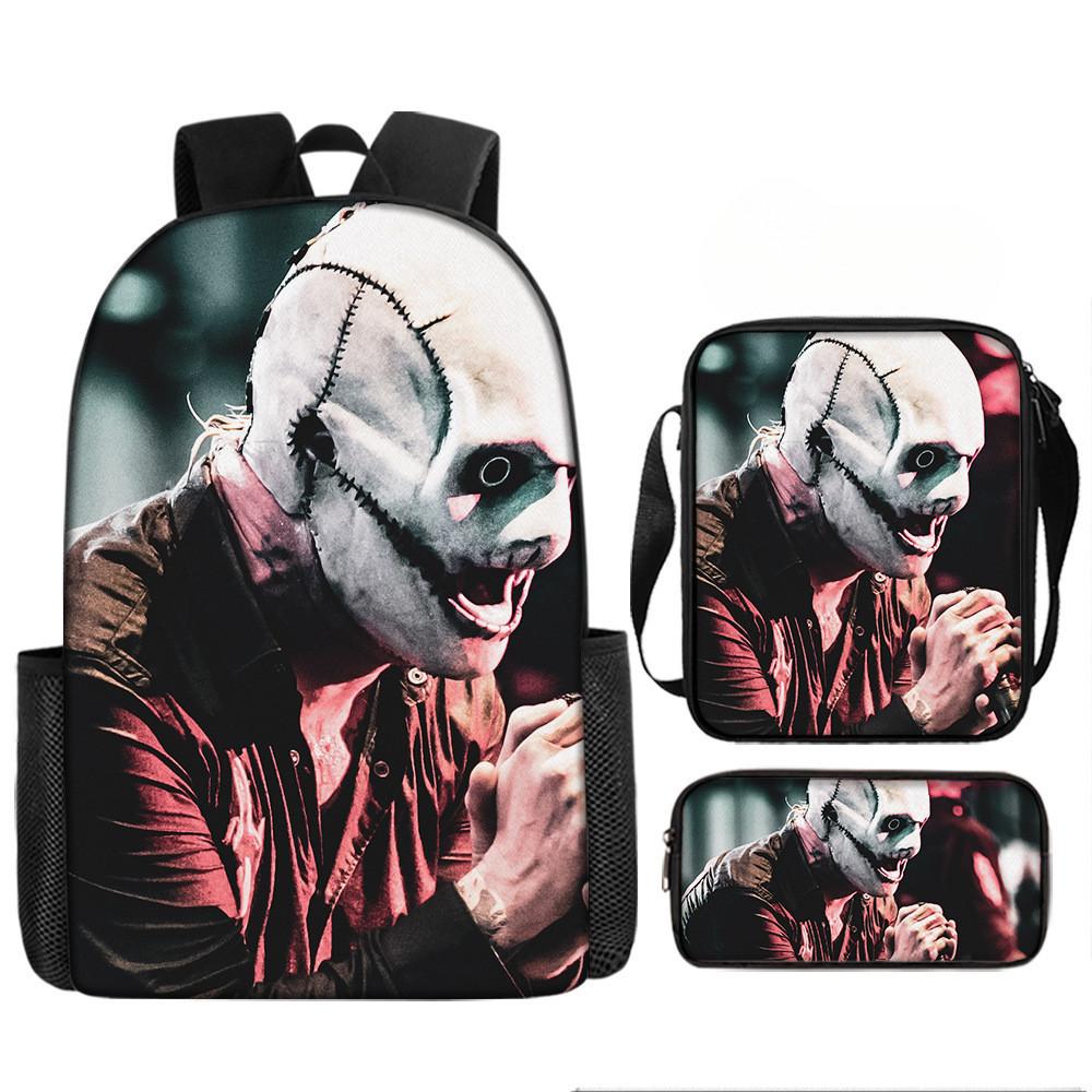 

Slipknot Рюкзак Цифровое Искусство Сумка Кроссбоди Набор Износостойкая Ткань Оксфорд Подростковая Style F