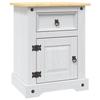 VidaXL Pine Bedside Table Mexican Nightstand Bedside Cabinet Bedroom Living Room Sitting Room Home Interior 282618