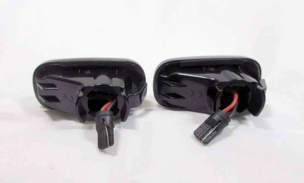 HONDA Sequential Fiber LED Turn Signals with Smoked Lenses Side Signals for Honda and hotimp® - Markers/Turn Fit, Odyssey, Life, N-BOX, Mobilio,