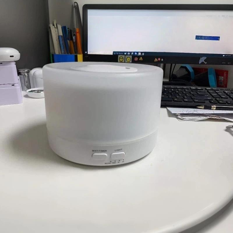 700ML Ultrasonic Aroma Diffuser Remote Control Humidifier with 7 Color LED Light for Home Office Bedroom Use