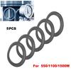 5pcs Black Brown Rubber For Piston For Rings for 550W 1100W 1500W Air Pumps