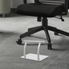 Stainless Steel Footrest – Ergonomic Salon & Home Foot Rest with Anti-Slip Base – 201 Stainless Steel – Silver