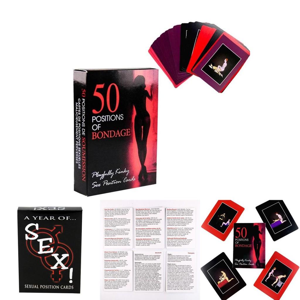Playful And Sensual Sex Position Cards Games For Couples Enhancing Bedroom Fun