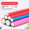 10 Pcs Universal Perm Curling Bar Hair Curling Stick Colorful Sponge Curling Iron Rubber Curling Iron