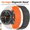 No Gaps Magnetic Band For Samsung Galaxy Watch 8 Classic 46mm Silicone Loop Strap For Galaxy Watch7/5Pro45mm/4 40mm 44mm 6Classic 47mm 43mm Accessorie