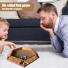 Shut The Box Brettspiel mit 12 Würfeln 45663 Spieler Kinder Erwachsene Familie