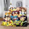 Di-gimon Cartoon Anime Throws Blanket Kids Super Soft Cute Blankt for Travel Couch Picnic Sofa Bed Flannel Blanket Birthday Gift
