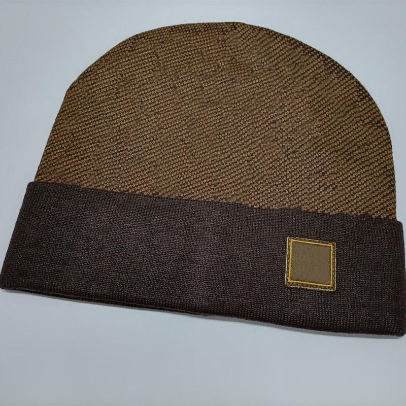 Designer Beanie Knit Hat With Thermal Fabric For Men And Women Winter Comfort