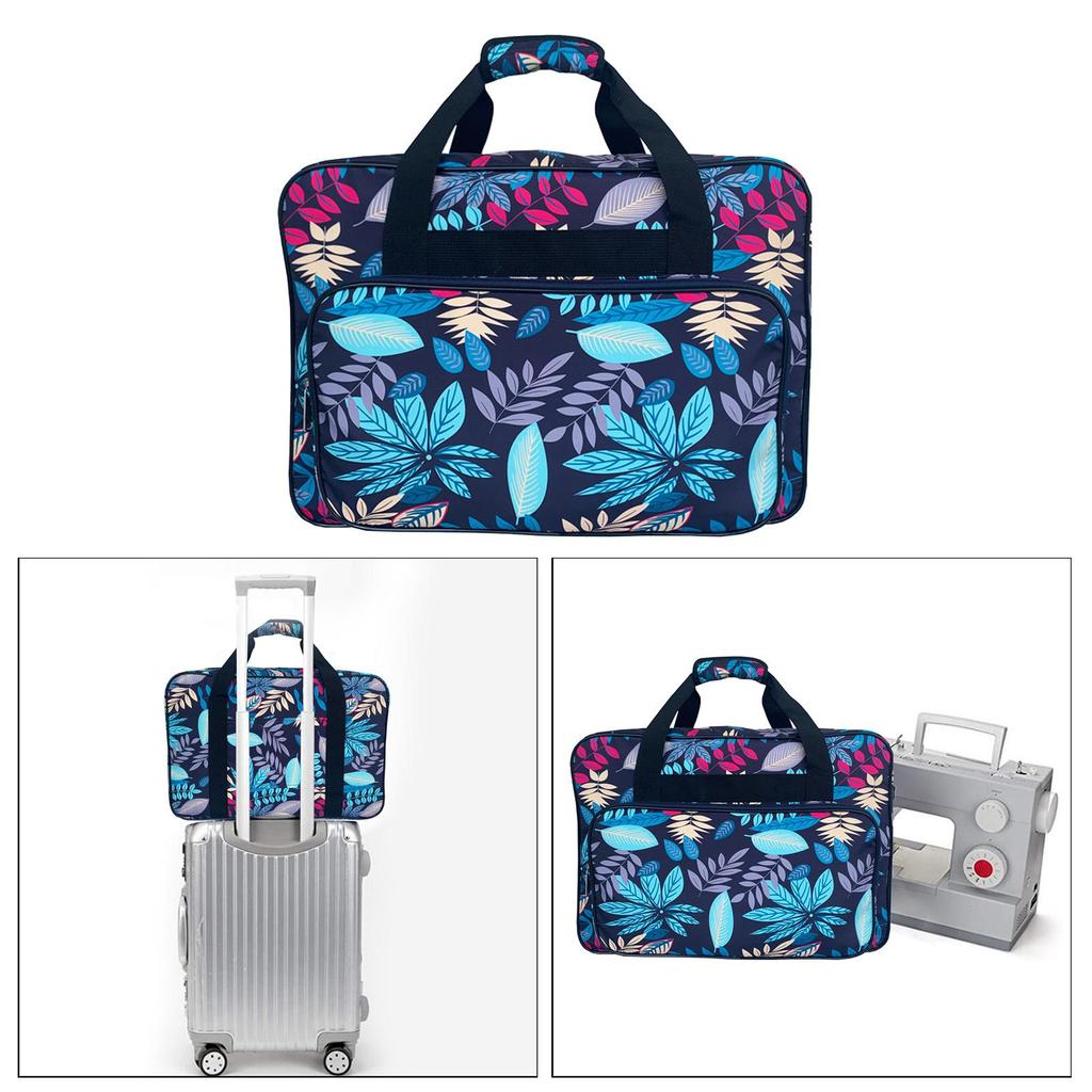 Sewing machine bag with spacious interior, sewing machine carrying bag Sturdy transport and storage bag for sewing machine and accessories,