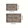 2025 Non-slip Indoor/Outdoor Doormat - Wood Stone Pattern