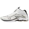 Fabric Leather Non-Slip Wear-Resistant Mid-Top Training Shoes Unisex Training Shoes White V1GA225009