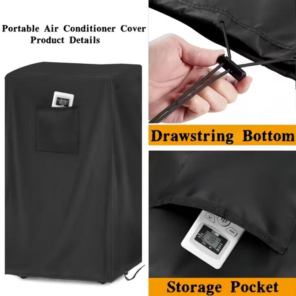 Dustproof AC Unit Cover Waterproof Protection Cover Cleaner Bag Air Conditioning Cover For Home
