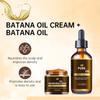 Natural Hair Care Oil, Nourishing Damaged Hair. Natural Hair Growth Oil Hair Care Cream Set Nourishes The Scalp,118ml+120g