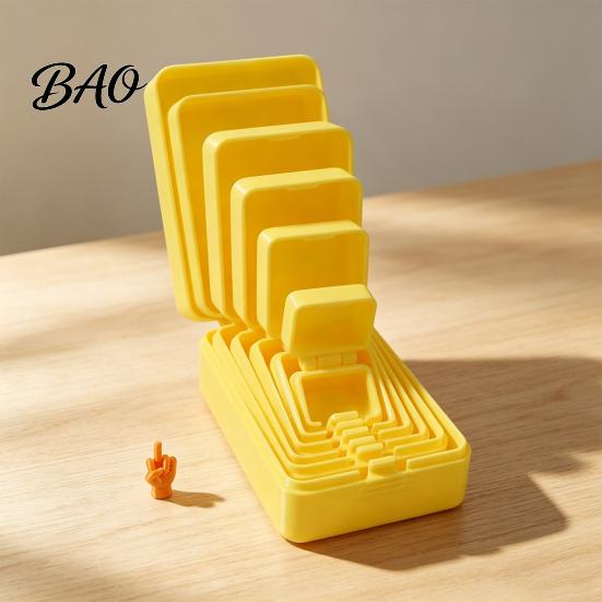 Interaktive Zauberkisten für Kinder 6?Schicht-Nesting-Streich Überraschungsgeschenkbox, 3D-gedruckte wiederverwendbare Scherzbox Lustige Überraschungen für Geburtstage mit Mini