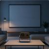 Projecting Apparatus with Stand Portable Compact Display Device for Gaming Aficionados, Living Room,
