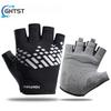 New Cycling Gloves Half Finger Shockproof Wear Resistant Breathable MTB Road Bicycle Gloves Men Women Sports Bike Equipment