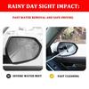 Car Retractable Rearview Mirror Wiper Adjustable Car Rearview Door Mirror Brush Mirror Wiper With Layered Brush Head