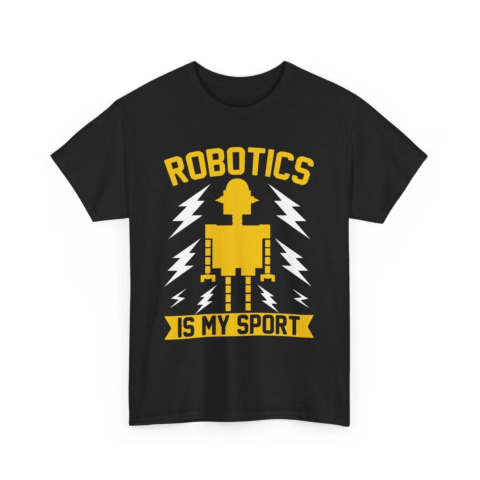 Futuristic Android T-Shirt | AI Humanoid Robot Tee | Sci-Fi Tech Geek Gift L