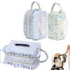 Carry Handle Wipes Storage Bag Polyester Tissue Storage Bag Mother and Baby Supplies