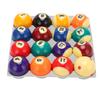 57.2mm American Standard Billiard Ball Set Professional Resin Small Pool Cue Ball Full Set