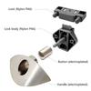 Cabinet Lock Handle Furniture Door Lock Cupboard Hardware Household Drawer Keyless Button Lock Push Catch