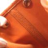 Hermes Garden Party TPM Tote Bag Hand Bag Leather/Canvas Orange