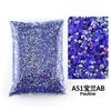 Wholesale Bulk Resin Rhinestone Jelly Color AB transparent AB 2mm,3mm,4mm,5mm,6mm Facets FlatBack Nail Art Garment Decoration