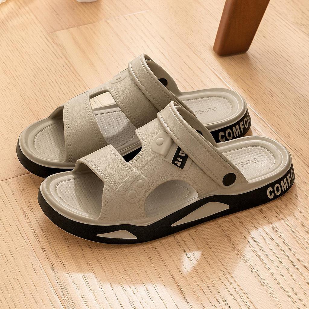 Summer Men Sandals Flat Soft Beach Sandals Fashion Comfortable Non-slip Sandals Lightweight Casual Men Sandals