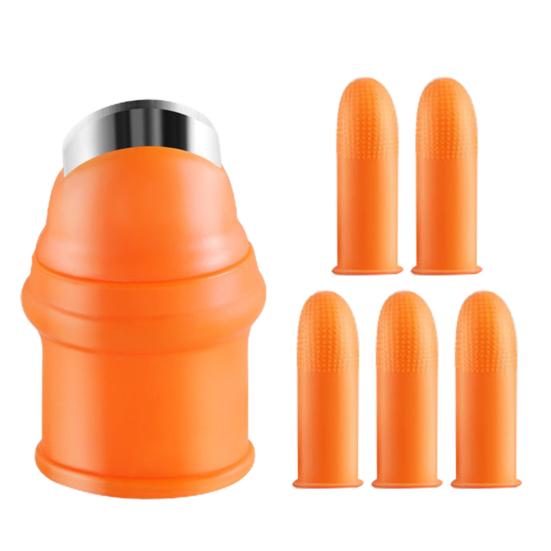 

Кусачки для большого пальца Многоразовые противоскользящие приспособления для пальцев Эргономичный дизайн Многоцелевой Защитный ноготь для перца и чили Защита для пальцев Товары для дома Mens