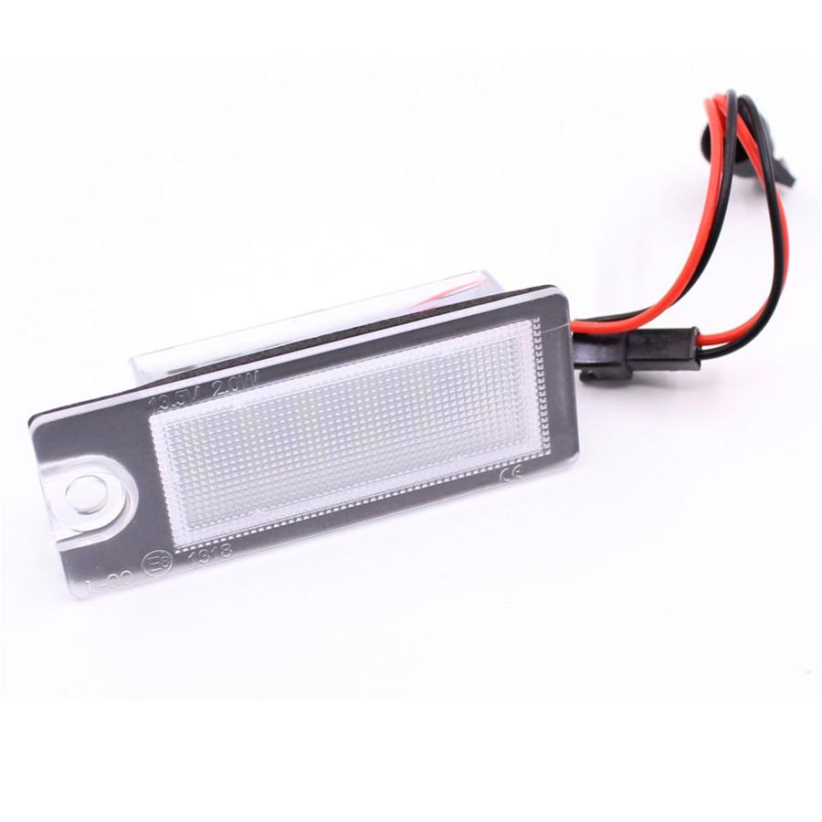 2PCS Error Free 18 LED License Plate Lights Fit For Volvo S80 V70 XC70 S60 XC90
