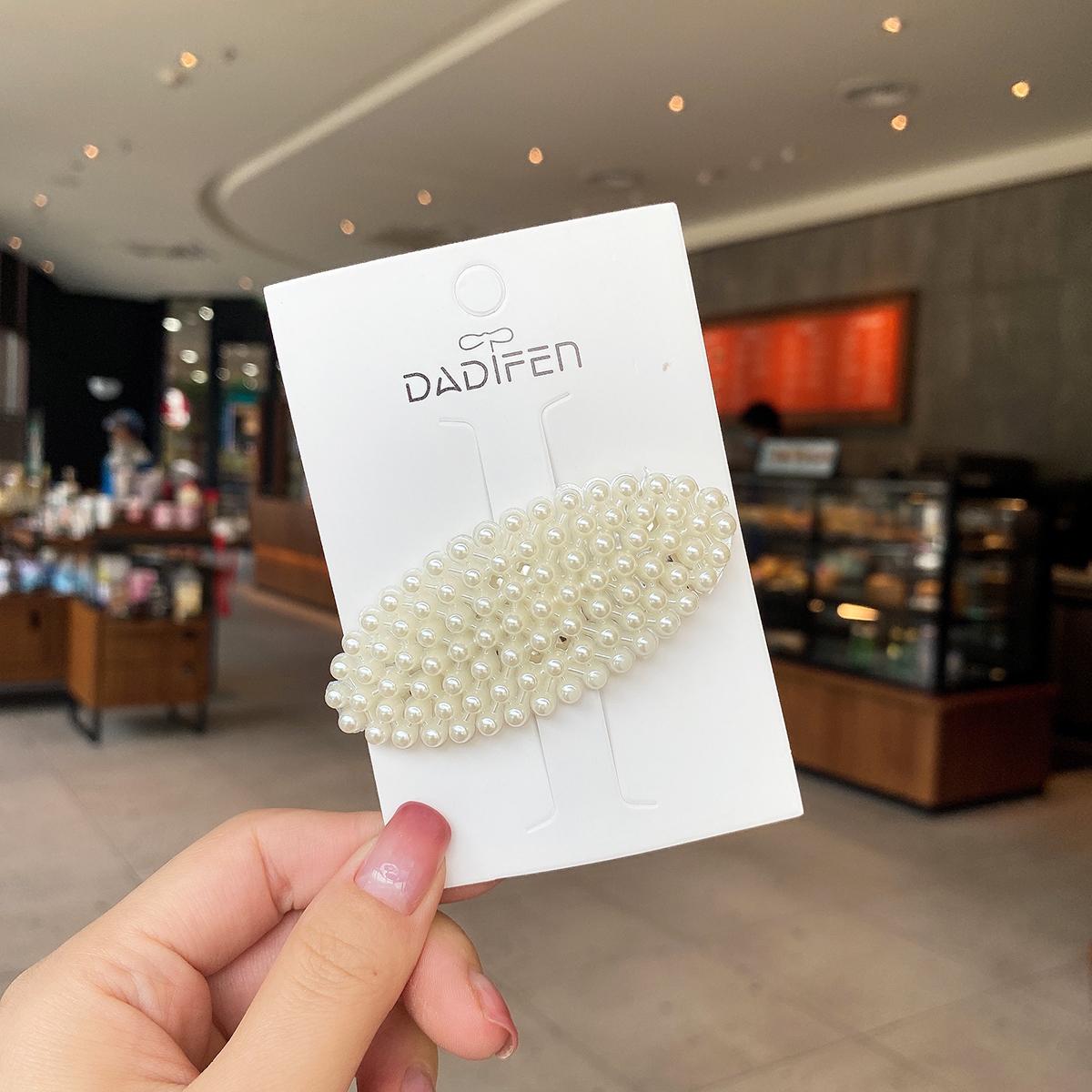 

1 шт., заколка для волос с искусственным жемчугом, головной убор, коготь для волос для женщин, девушек, макияж, заколки для волос, аксессуары для волос, зажим для ванны в форме краба, головной убор