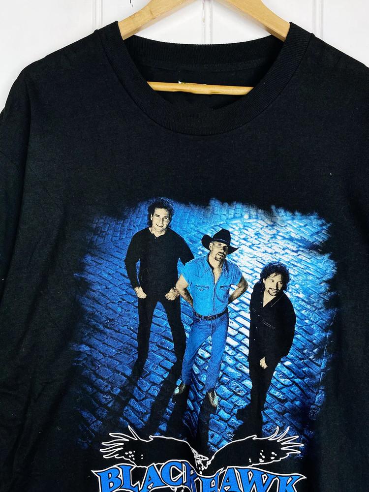 

Hot Vinatge Blackhawk Black Cotton Size S To 4XL TShirt Unisex Unisex T-Shirt L
