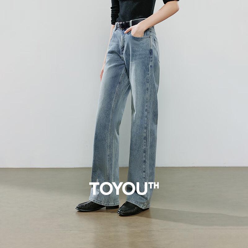 

Chuyu Women s Mid-Low Waist Straight-Leg Stretch Jeans 29