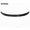 For Ford Focus Sedan -  2024 Carbon Fiber Rear Trunk Roof Lip Spoiler Tail Wing Molding Trim Accessories Car Styling