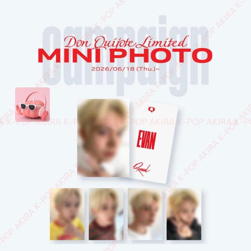 EVAN Qrsessed Special Campaign Don Quijote LIMITED PHOTO CARD