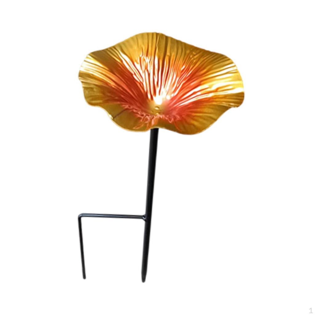 Vogelbad Feeder Abnehmbare Stake Boden Feeder Schüssel mit für Hof Geschenke